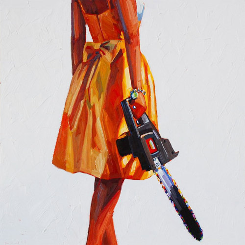 geek-art:Kelly Reemtsen – Girl PowerLa série « Girl Power » de Kelly Reemtsen me fait immanquablemen