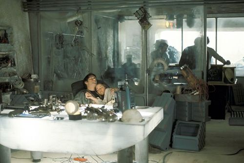 gameraboy:Behind the scenes of some of the deleted moments with Garrick Hagon as Biggs Darklighter a