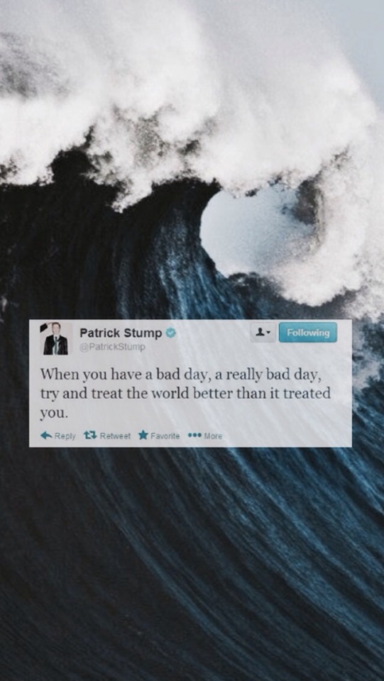 Patrick Stump Tweets