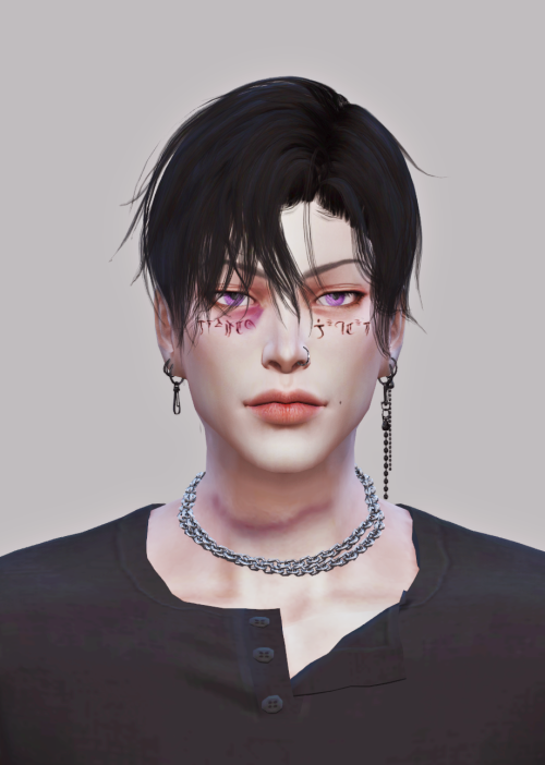 Male Necklace 1, 2◆new mesh ◆NonHQ ◆do not re-upload  재배포하지 마세요. ◆do not include mesh  메시포함해서 배포