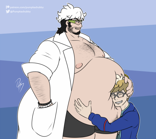 Chubby Professor Guzma 5 - TestingMolayne didn&rsquo;t expect to meet such a large Guzma, but he sur