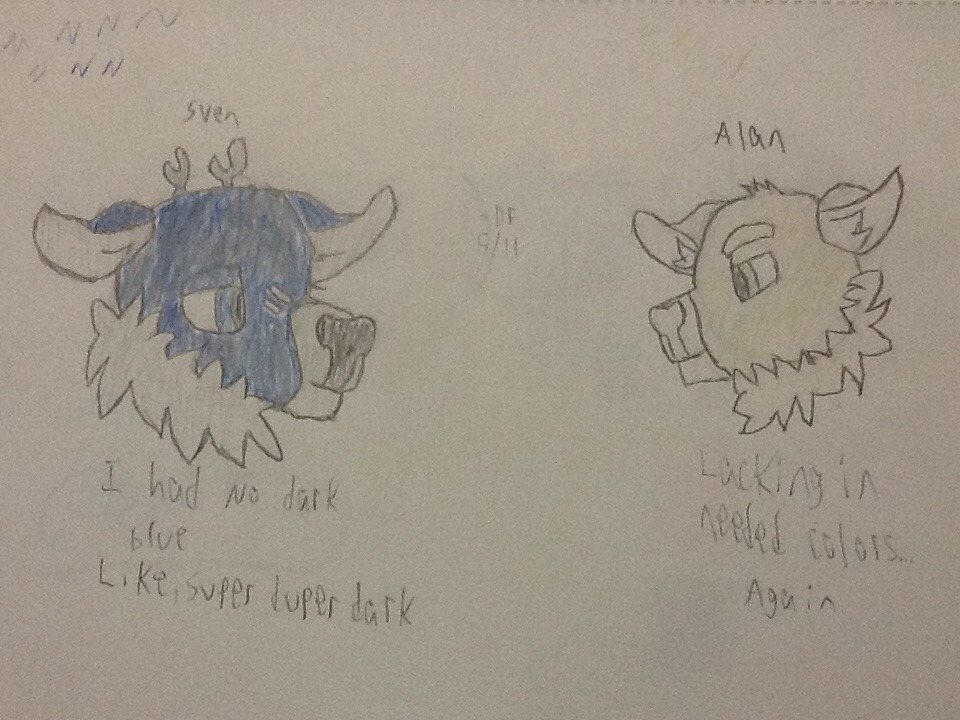 ~~~~~~~~~~~~Thank you for the fanart! They’re adorable, its all cool on the colors