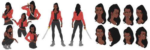 TEPHLON FUNK! - Final sheets of Giselle for the upcoming animation !
