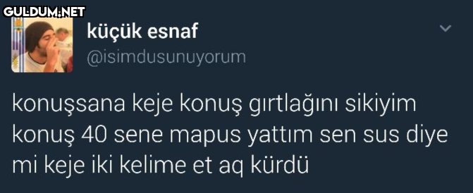 küçük esnaf...