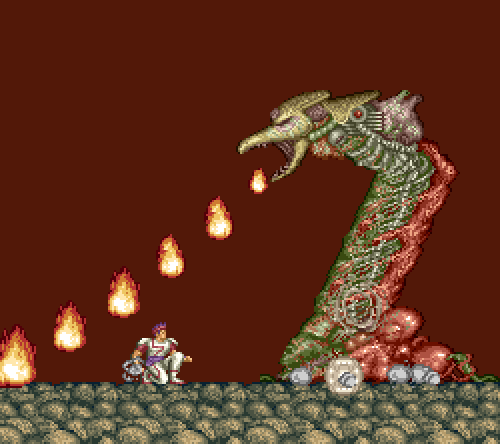 obscurevideogames:dragonfire - Run Saber (Horisoft - SNES- 1993)  
