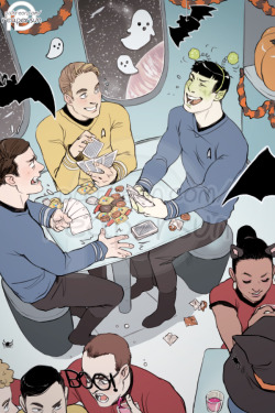 Support me on Patreon =&gt; Reapersun on Patreon“You do realize Bones that the two of us are essentially the only ones without any semblance of a costume. I mean, even Spock here is getting into the spirit.”Sizing Spock up, the doctor grimaced. “Good