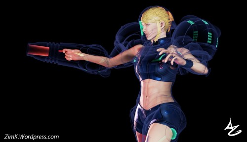 challengerapproaching: Samus Aran, created in Unreal Engine. Full Image set here, and Source! 