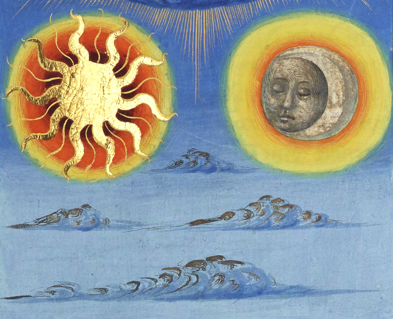 discardingimages: Sun and Moon Vincent of Beauvais, Le Mirouer historial (French