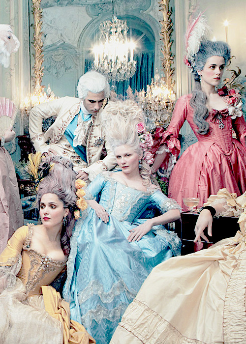 Cast of Marie Antoinette photographed by Annie Leibovitz for Vogue magazine, 200