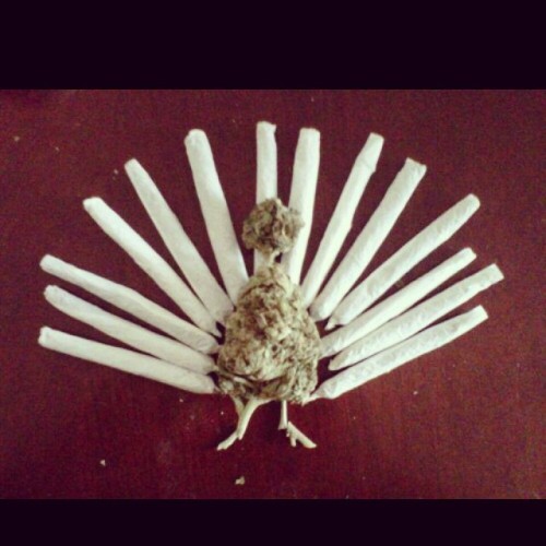82hearts:  Happy holidays#thanksgiving#weed#kush