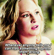 aprilkepners-archive:TOP 50 FEMALE CHARACTERS (as voted by my followers) #13. caroline forbes (the v