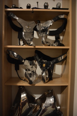 chastyjoker: Part of my chastity belt collection  