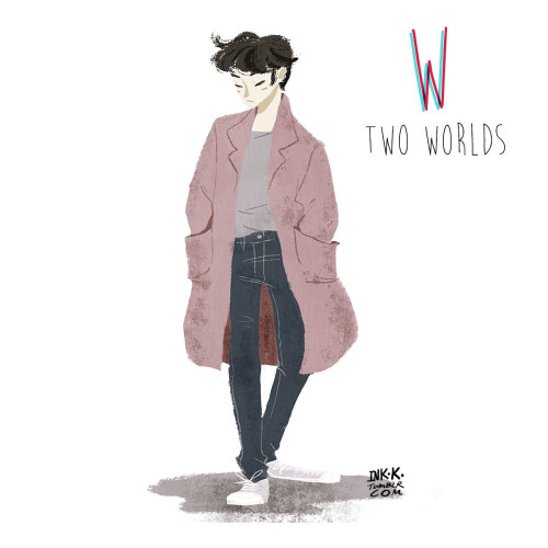 ink-dot-kay:  MOST FAVORITE KANG CHUL’S OUTFITS!CUZ ‘W TWO WORLDS’ IS SO FREAKING GOOD!!