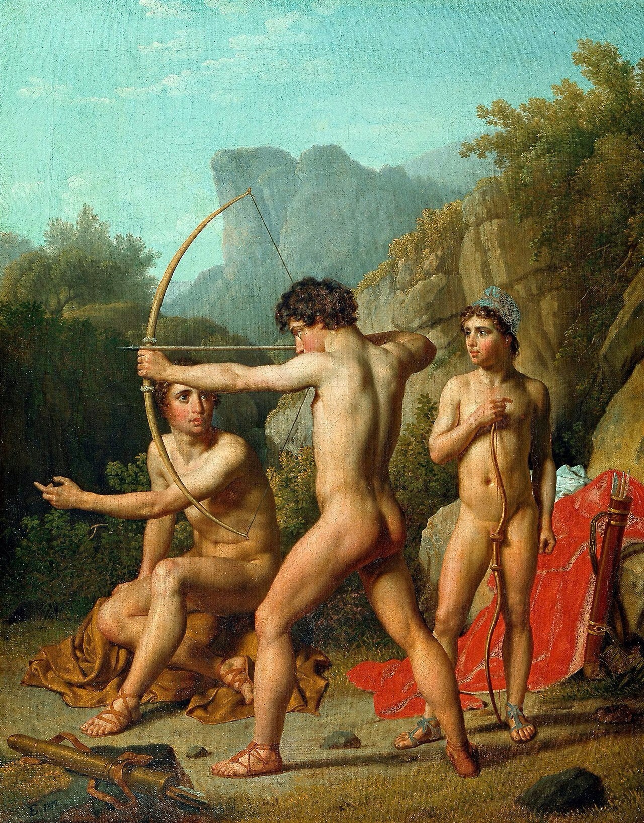 antinoo5:  uranist-art:  Christoffer Wilhelm Eckersberg (1783 – 1853) – Peintre