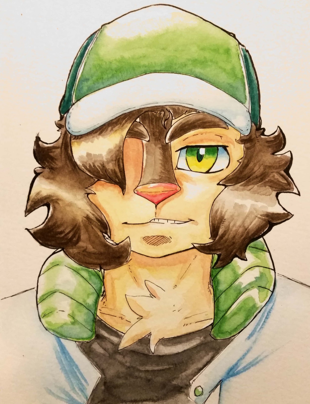 To user @neksna on twitter practicing watercolor Made with  Sakura Microns  Watercolor