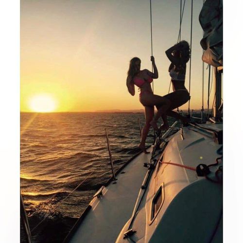 Time to sail off into the #sunset photo taken adult photos