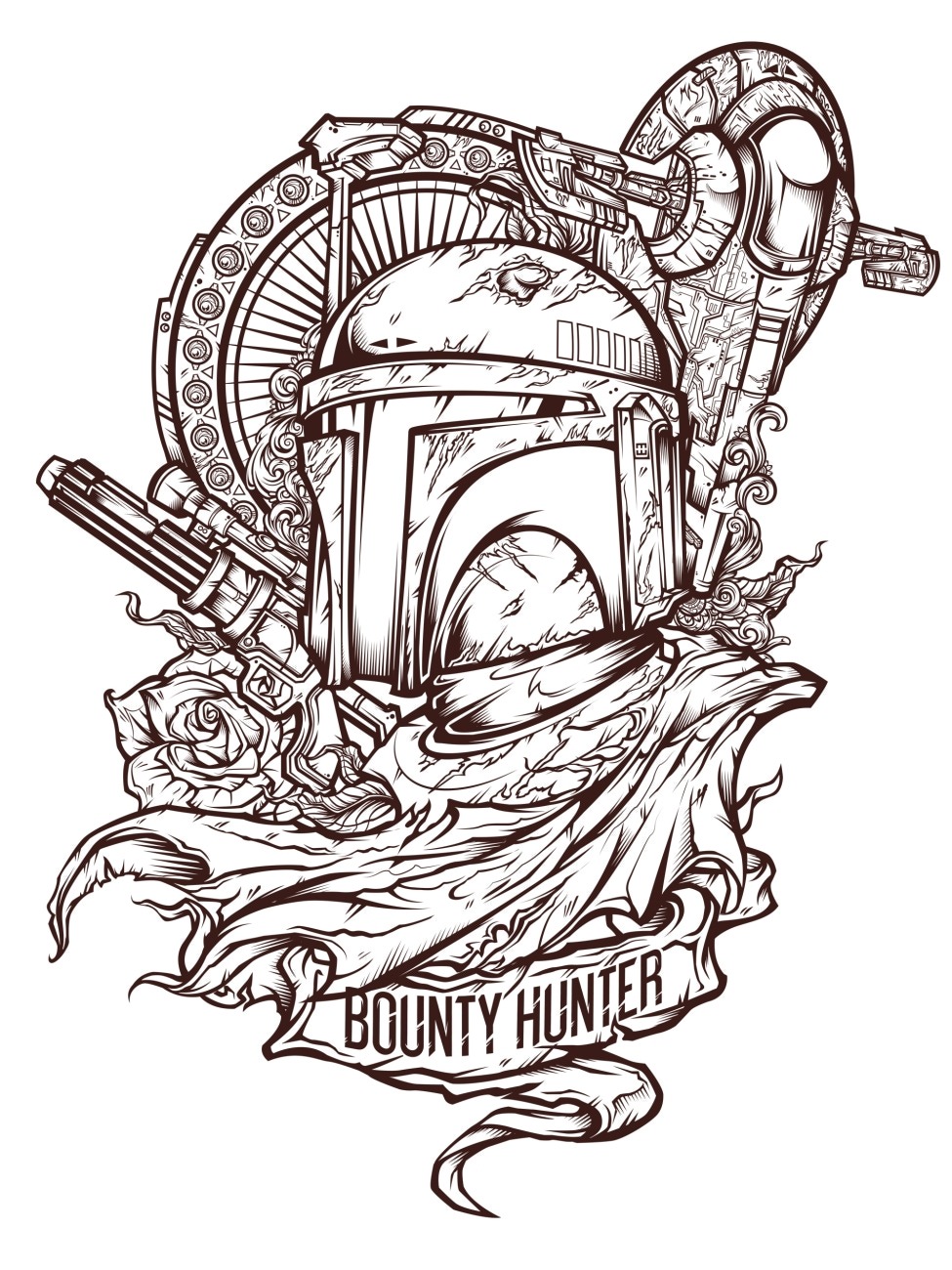 tiefighters:  Bounty HunterCreated by Juan Manuel Orozco || FB