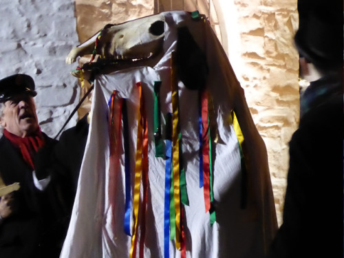 Mari Lwyd Sain Ffagan Amgueddfa Werin Cymru, Rhagfyr 2017Nadolig Llawen, pawb!