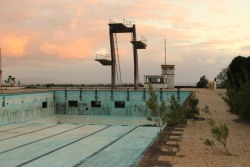 destroyed-and-abandoned:  Olympic pool in