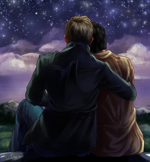 fennecas:Since I had a little extra time tonight, I thought it would be nice to post some Destiel ar