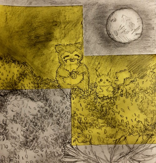 Pikachu And Snorlax In A Tree!!
