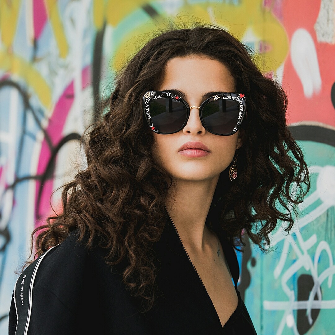 dolce gabbana graffiti sunglasses