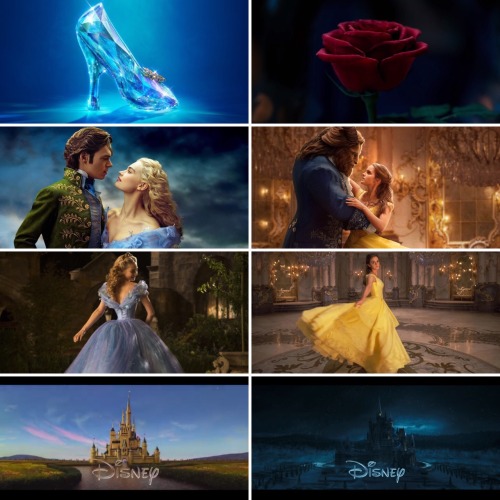 Cinderella // Beauty and the Beast (live action)