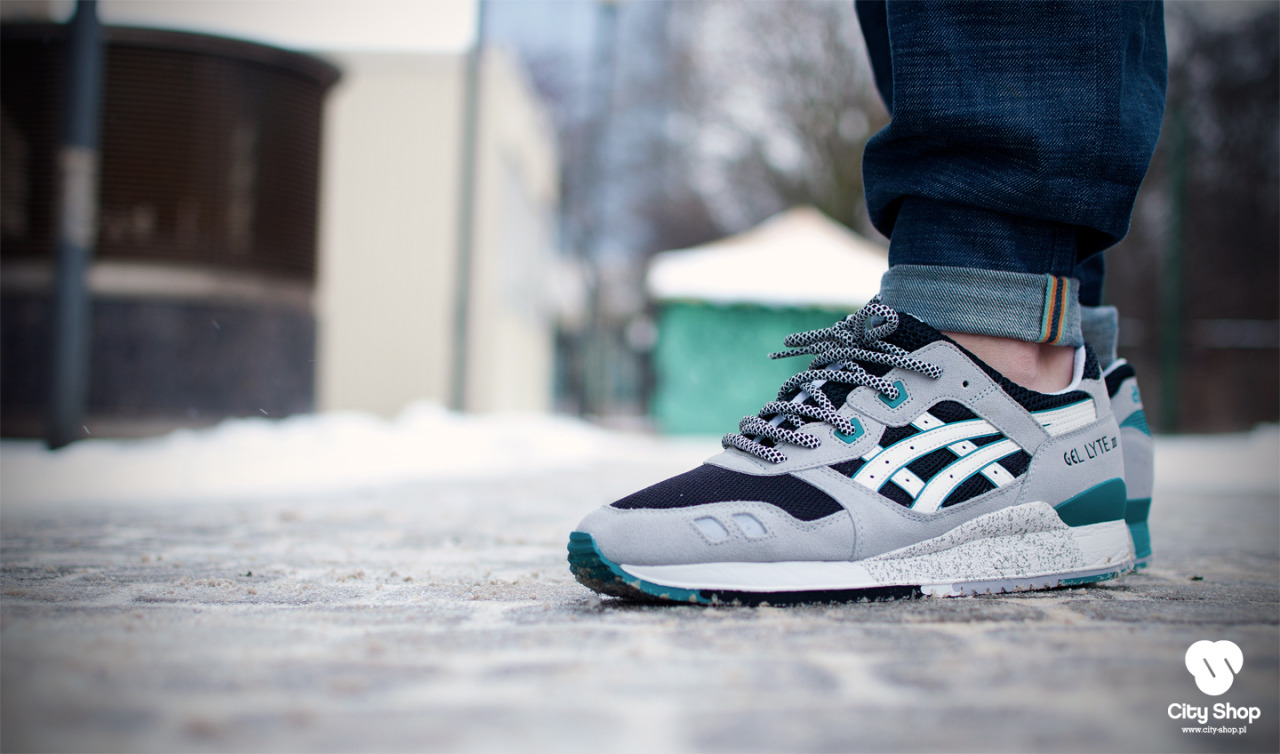 asics gel lyte iii grey mint