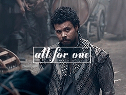 trytriedtrying:Fangirl Challenge - [3/15] Friendships↳ The Musketeers (The Musketeers)
