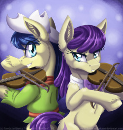 Mlpfim-Fanart:  Strings To Strings By Inuhoshi-To-Darkpen  =3