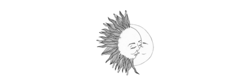 lunsticstuff: the sun/the moon headers. bonus: stars.no one of these pics/arts are mine. credits to 