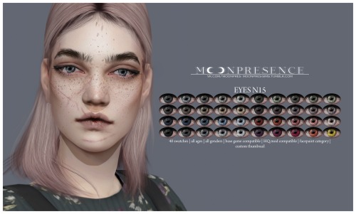 moonpres-sims:EYES N15T.O.U.- do not re-upload my cc without my permission;- do not claim my creatio