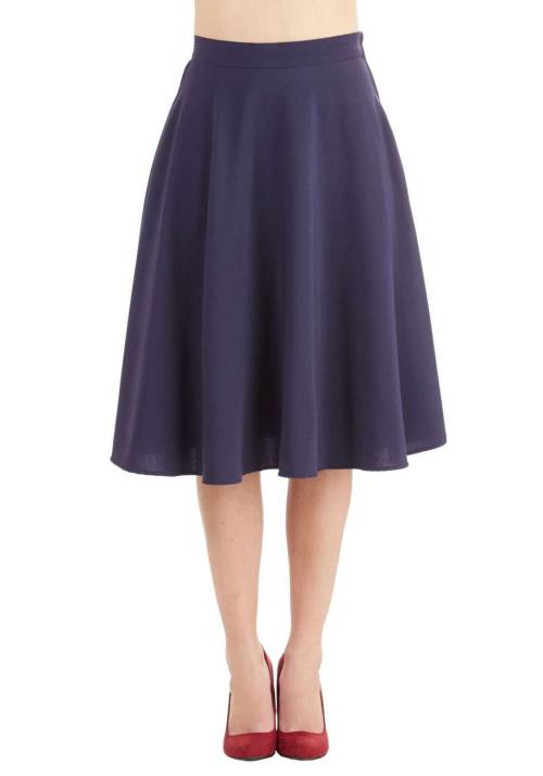 Just This Sway Skirt in NavySee what&rsquo;s on sale from ModCloth on Wantering.