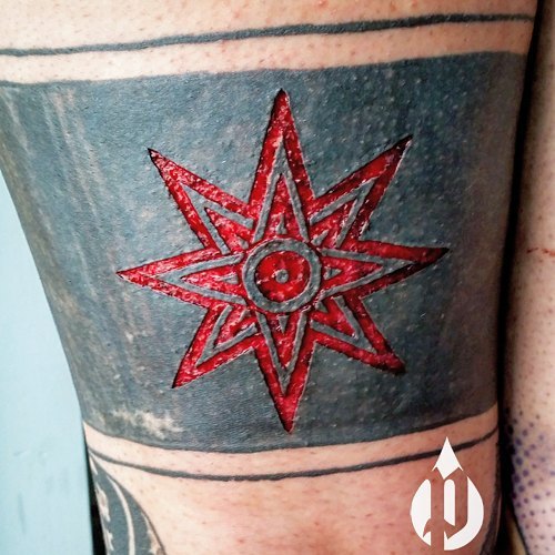 briandecker:  Fresh scarification over tattooing. Purebodyarts@gmail.com  #scarification #cutting #b