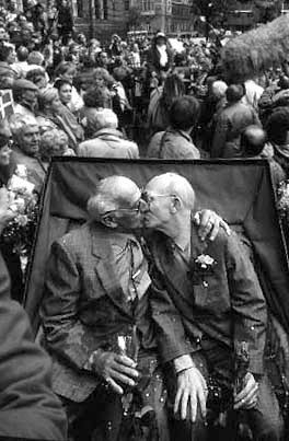 antinoo5: ofqueerbeauty:  Axel Axgil (3 April 1915 – 29  October 2011) and Eigil Axgil (24 April 1922 – 22 September 1995) were  Danish gay activists and a longtime couple. They were the first gay  couple to enter into a registered partnership anywhere
