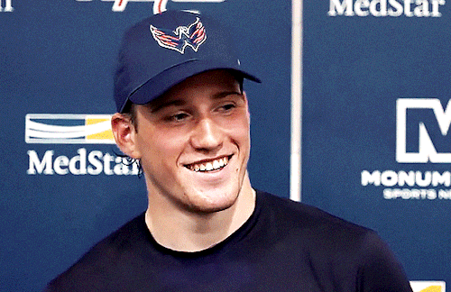 Does Ryan Leonard Know He Is The Apple Of Every Capitals Fan's Eye.....