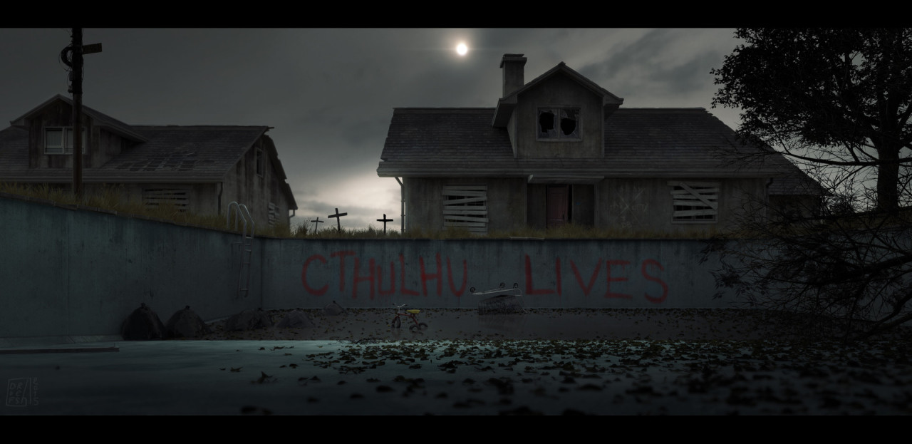 quarkmaster:   H.P.L. was right What if the Old Ones really came back ? What if Lovecraft