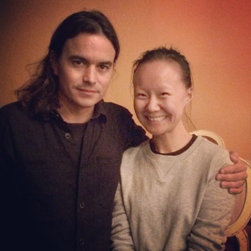 Photo with Spencer Krug, fulfillment of teenage indie dreams, check. (at Yugong Yishan)