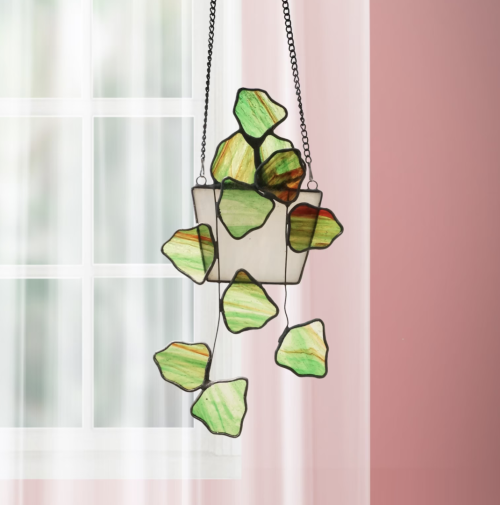 Window hanging Plants suncatcher by ArmorStudioArt