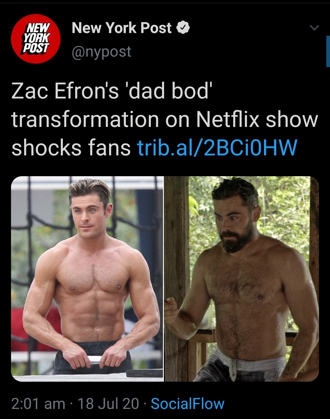 Only fans bod dad Drac Gets