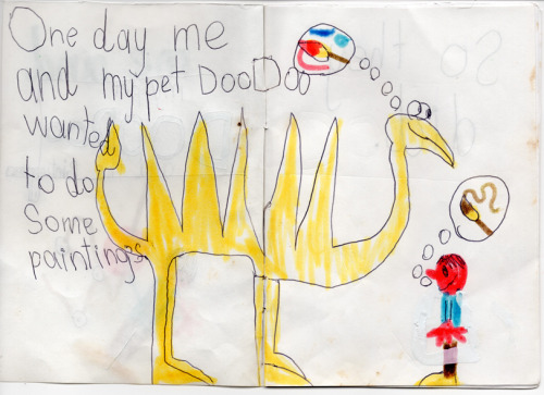 Me And My Pet DooDoo And The Paintings,1998 (age 5)now Available In E-book