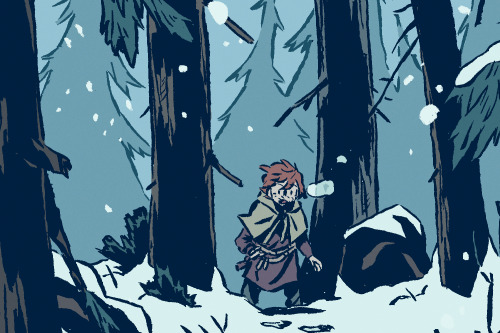 I don’t have a lot to post these days, but here are some suuuuper close crops of the comic I’m worki