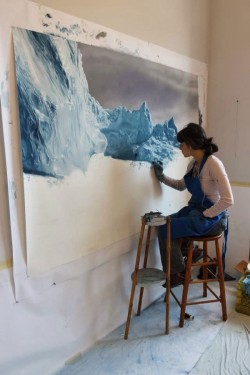 cjwho:  Realistic Paintings Of Greenland