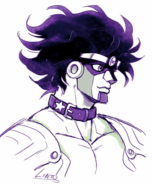 lintufriikki:  Tanner and I have been talking about Star Platinum again so I had to draw some of them. First one is about Jotaro refusing himself to break down and cry, so instead his feelings channel to Star who then cries for him. The second is what