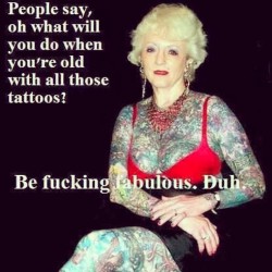 tatubaby:  Damn right💋