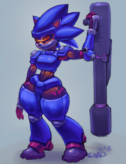 snaokidoki: Wow it is mecha Sonic!?patreon.com/snaoHD