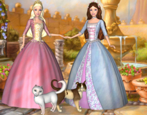 slumber part in barbie princess and the pauper