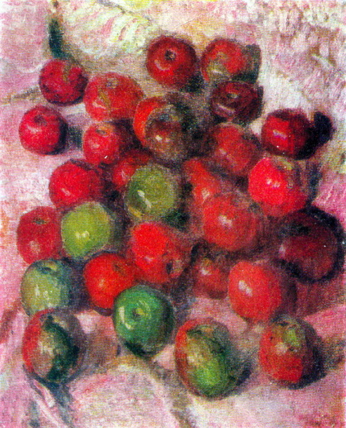 artist-igor-grabar: Red Apples on Pink Tablecloth, 1920, Igor Grabarwww.wikiart.org/en/igor-