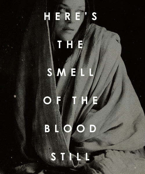 tsarkoshei: Here’s the smell of the blood still. All the perfumes of Arabia will not sweeten t