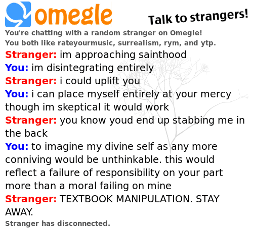 I Will Forever Treasure This Omegle Interaction
